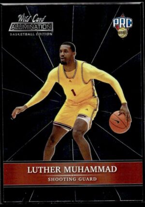 2021 Wild Card Alumination  #ABC-56 Luther Muhammad