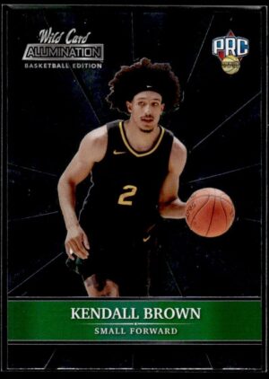 2021 Wild Card Alumination  #ABC-49 Kendall Brown