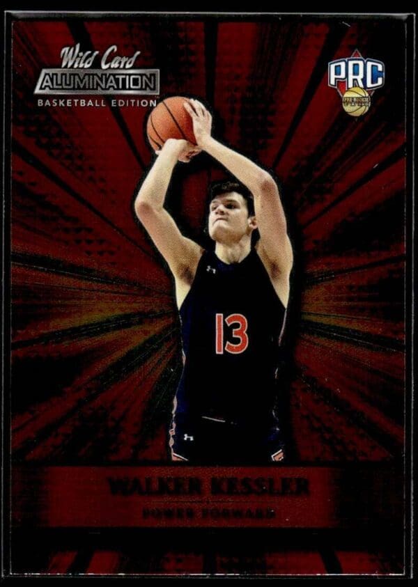 2021 Wild Card Alumination  #ABC-77 Walker Kessler