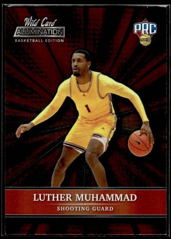 2021 Wild Card Alumination  #ABC-56 Luther Muhammad