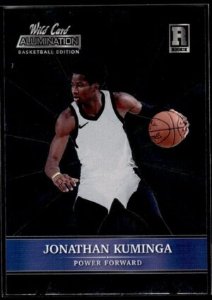 2021 Wild Card Alumination  #ABC-4 Jonathan Kuminga