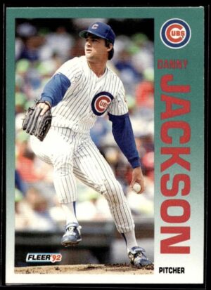 1992 Fleer Chicago Cubs #383 Danny Jackson