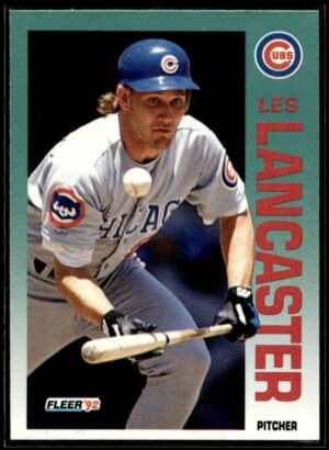 1992 Fleer Chicago Cubs #384 Les Lancaster