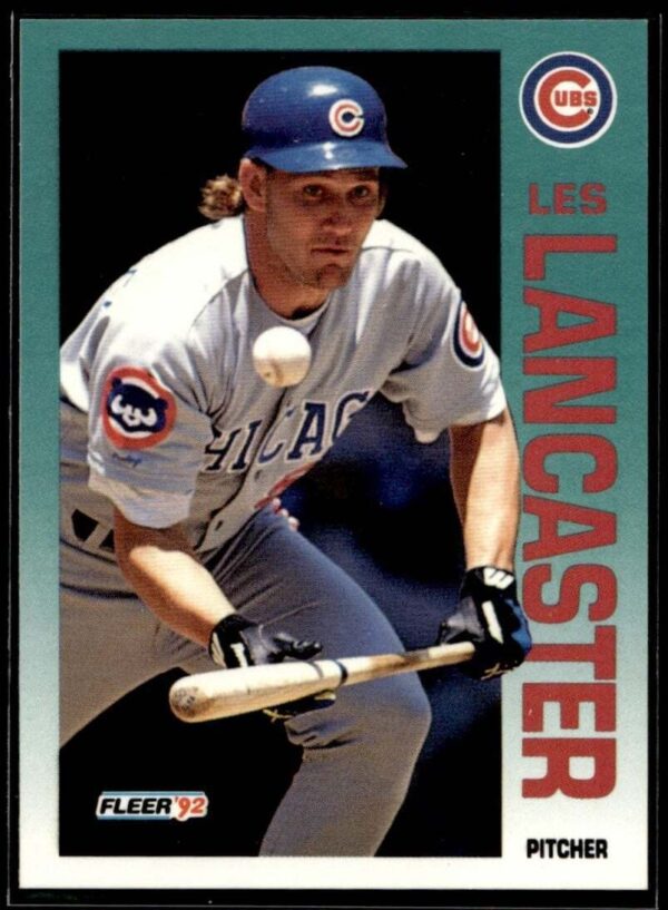 1992 Fleer Chicago Cubs #384 Les Lancaster