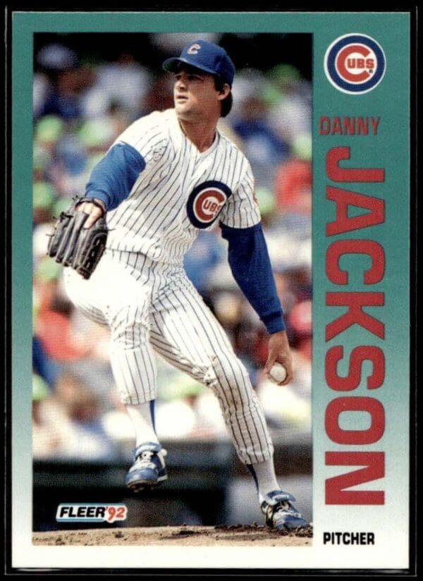 1992 Fleer Chicago Cubs #383 Danny Jackson