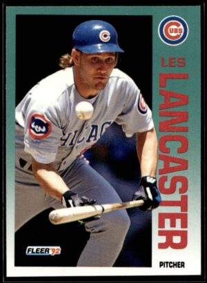 1992 Fleer Chicago Cubs #384 Les Lancaster