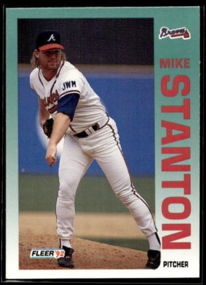 _10 1992 Fleer Atlanta Braves #372 Mike Stanton