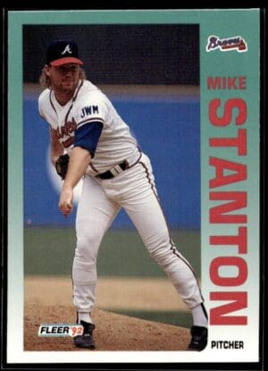 _10 1992 Fleer Atlanta Braves #372 Mike Stanton