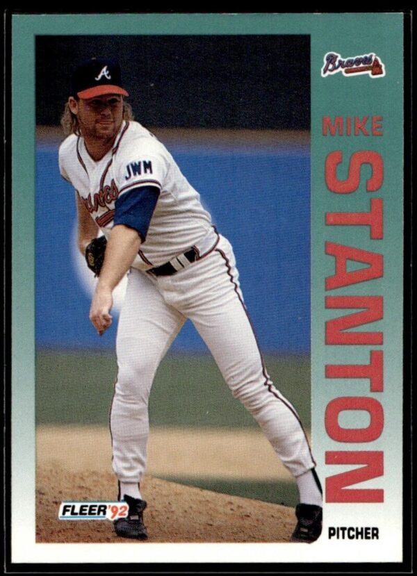 1992 Fleer Atlanta Braves #372 Mike Stanton