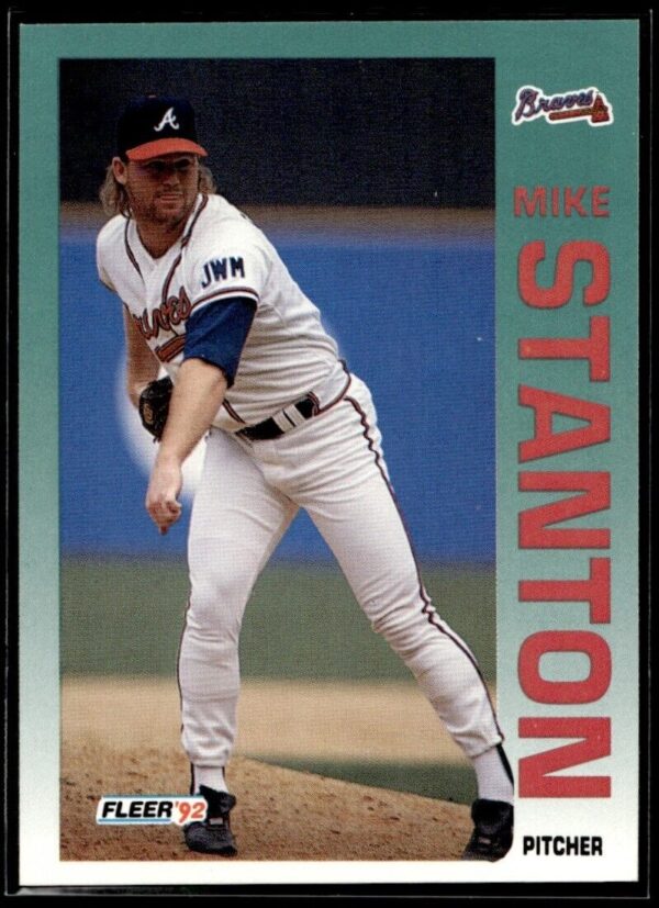 1992 Fleer Atlanta Braves #372 Mike Stanton