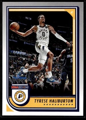 2022 NBA Hoops Indiana Pacers #51 Tyrese Haliburton