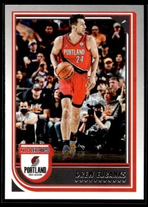 2022 NBA Hoops Portland Trail Blazers #212 Drew Eubanks
