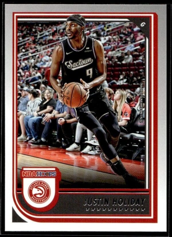 _10 2022 Hoops Atlanta Hawks #161 Justin Holiday