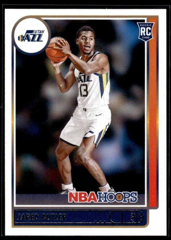 2021 NBA Hoops Utah Jazz #216 Jared Butler RC Rookie