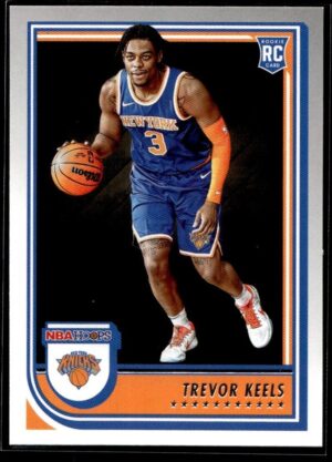 2022 NBA Hoops New York Knicks #267 Trevor Keels RC Rookie