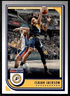 2022 Hoops Indiana Pacers #58 Isaiah Jackson