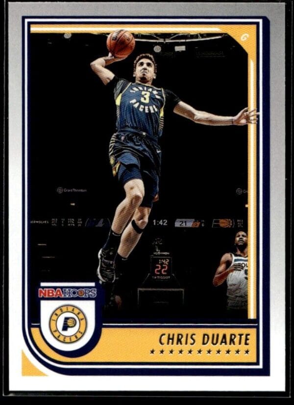 _10 2022 Hoops Indiana Pacers #55 Chris Duarte