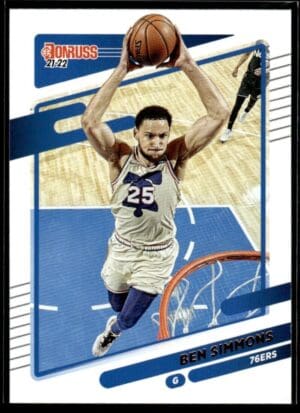 2021 Donruss Philadelphia 76ers #5 Ben Simmons