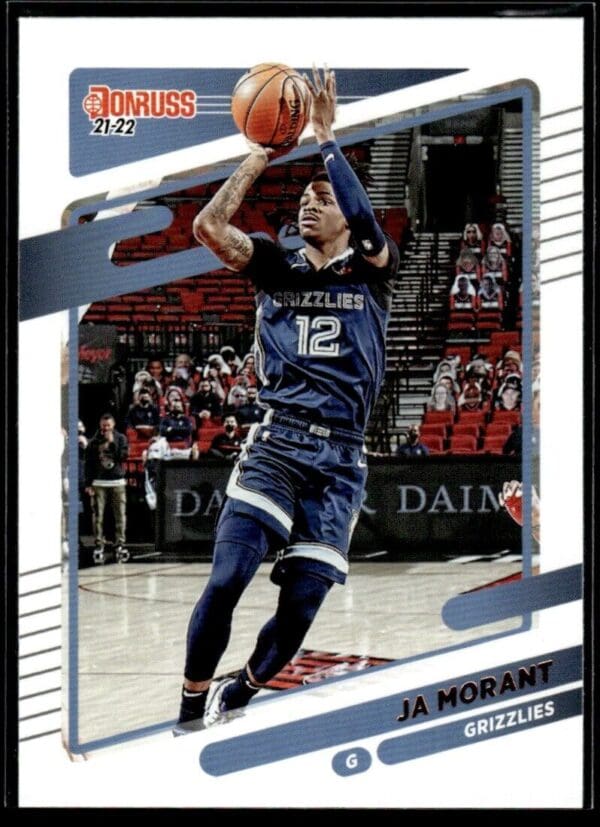 2021 Donruss Memphis Grizzlies #76 Ja Morant