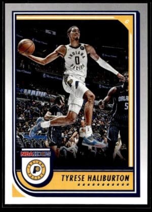 2022 NBA Hoops Indiana Pacers #51 Tyrese Haliburton