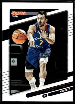 _10 2021 Donruss Denver Nuggets #141 Facundo Campazzo
