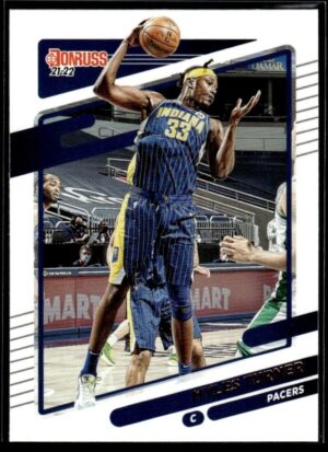 2021 Donruss Indiana Pacers #34 Myles Turner