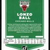 2021 Donruss Chicago Bulls #79 Lonzo Ball