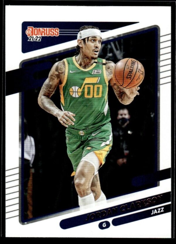 2021 Donruss Utah Jazz #128 Jordan Clarkson