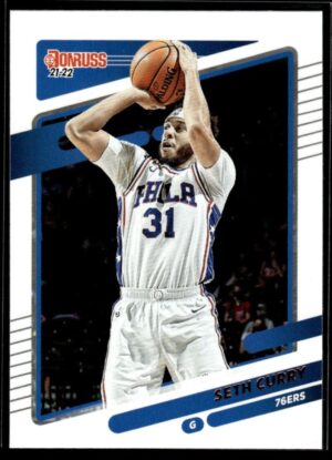 2021 Donruss Philadelphia 76ers #80 Seth Curry