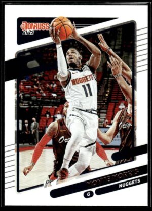 _10 2021 Donruss Denver Nuggets #63 Monte Morris