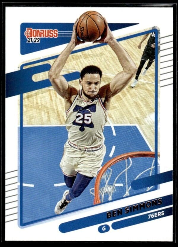 _10 2021 Donruss Philadelphia 76ers #5 Ben Simmons
