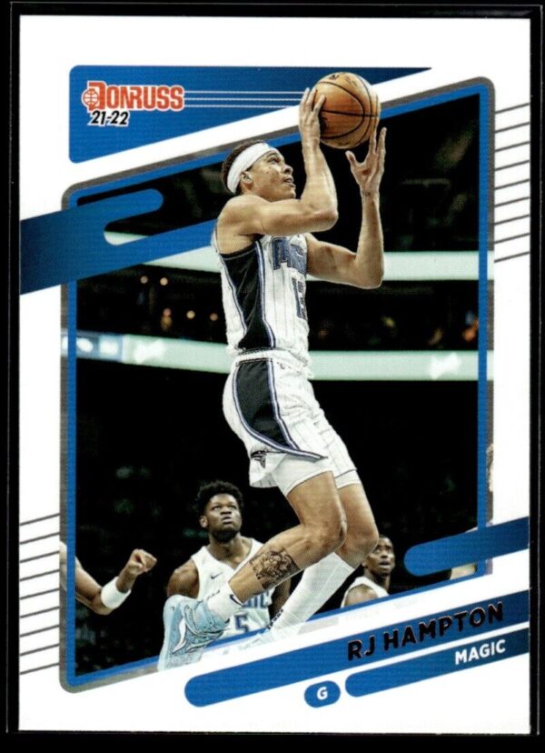 _10 2021 Donruss Orlando Magic #185 RJ Hampton