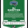 2021 Donruss Orlando Magic #185 RJ Hampton