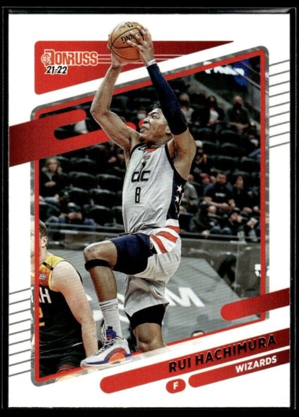 2021 Donruss Washington Wizards #91 Rui Hachimura