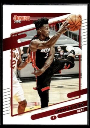 _10 2021 Donruss Miami Heat #95 Jimmy Butler