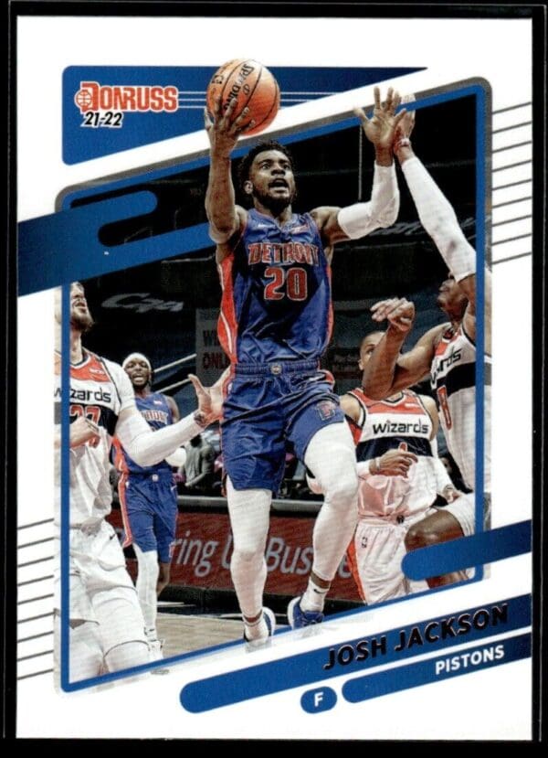 2021 Donruss Detroit Pistons #161 Josh Jackson