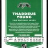 2021 Donruss San Antonio Spurs #90 Thaddeus Young