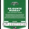 2021 Donruss San Antonio Spurs #157 Dejounte Murray