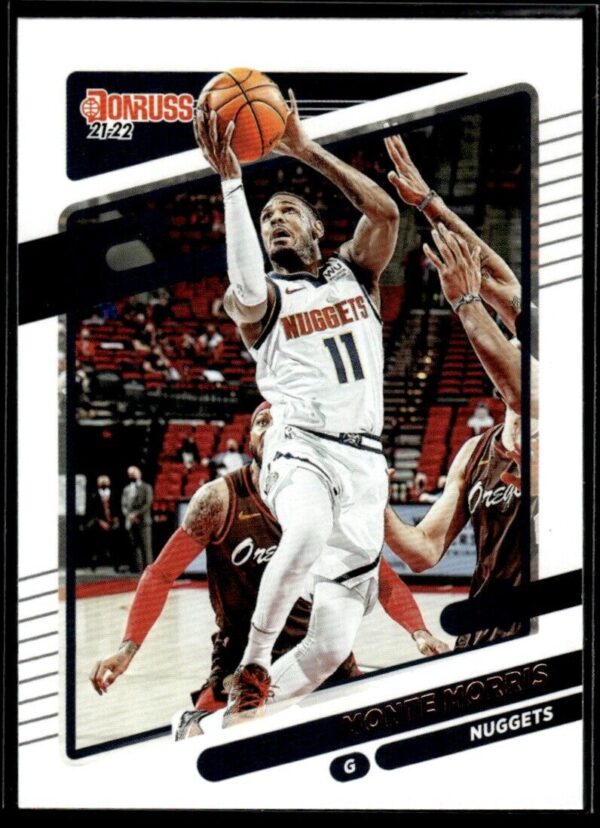 2021 Donruss Denver Nuggets #63 Monte Morris