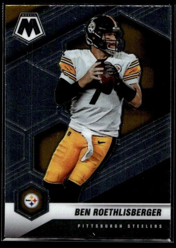 2021 Panini Mosaic Ben Roethlisberger Pittsburgh Steelers #166