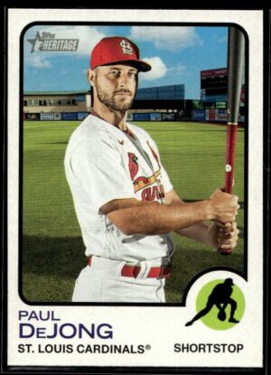 _10 2022 Topps Heritage Paul DeJong St. Louis Cardinals #220