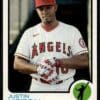 2022 Topps Heritage Justin Upton Los Angeles Angels #17