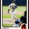 2022 Topps Heritage Freddy Peralta Milwaukee Brewers #3