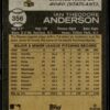 2022 Topps Heritage Ian Anderson Detroit Tigers #356