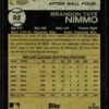 2022 Topps Heritage Brandon Nimmo New York Mets #82