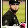 2022 Topps Heritage Jake Burger Rookie Chicago White Sox #381