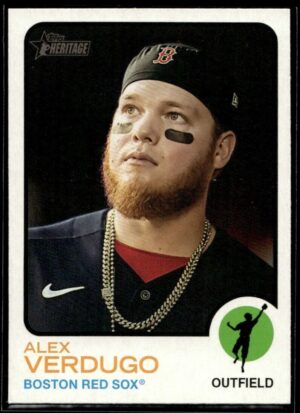 _10 2022 Topps Heritage Alex Verdugo Boston Red Sox #81
