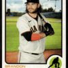 2022 Topps Heritage Brandon Crawford San Francisco Giants #95