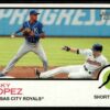 2022 Topps Heritage Nicky Lopez Kansas City Royals #260