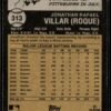 2022 Topps Heritage Jonathan Villar New York Mets #313